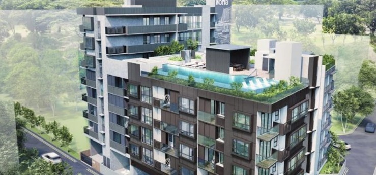 Macly Group had wanted to buy all seven two-storey terraced homes in Geylang for the freehold project, but only managed to purchase five of the houses. Despite this, NoMa condo has sold 46 out of the 50 units as of 4 December. It is expected to be completed by 2023.